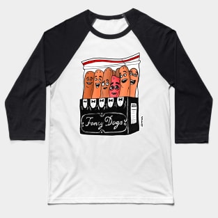 Sausage Party Fancy Dogs Pack Baseball T-Shirt